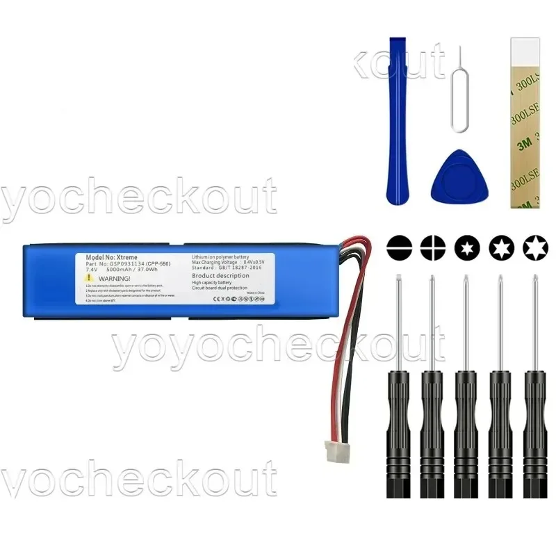 

Suitable for Premium Batteries Suitable for Xtreme Replacement GSP0931134 New CPP-586