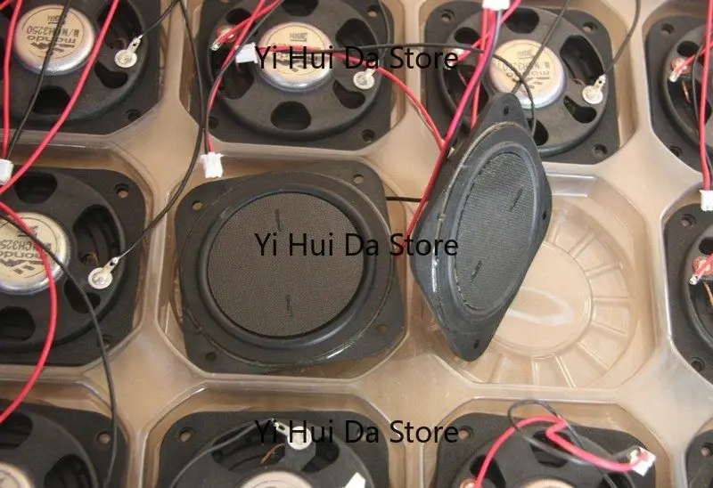 3 Inch 80mm Ultra-Thin Neodymium Magnetic Full Range Speaker Anti-Scratch BMR Flat Diaphragm Resonance Cone Speaker