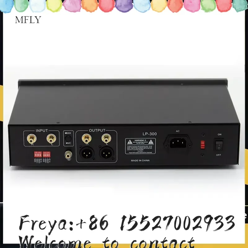 Gain: MM 240 Times, MC 2000 Times MM/MC Dual-purpose Vinyl Phono Amplifier LP300 Has Strong Resolving Power and Rich Details.