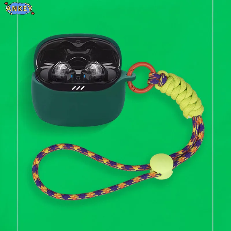 for JBL Tune Beam 2 Case Protective Nylon Lanyard Soft Cover JBL TuneBeam2 Shells Sleeve Hand Rope Strap Accessories