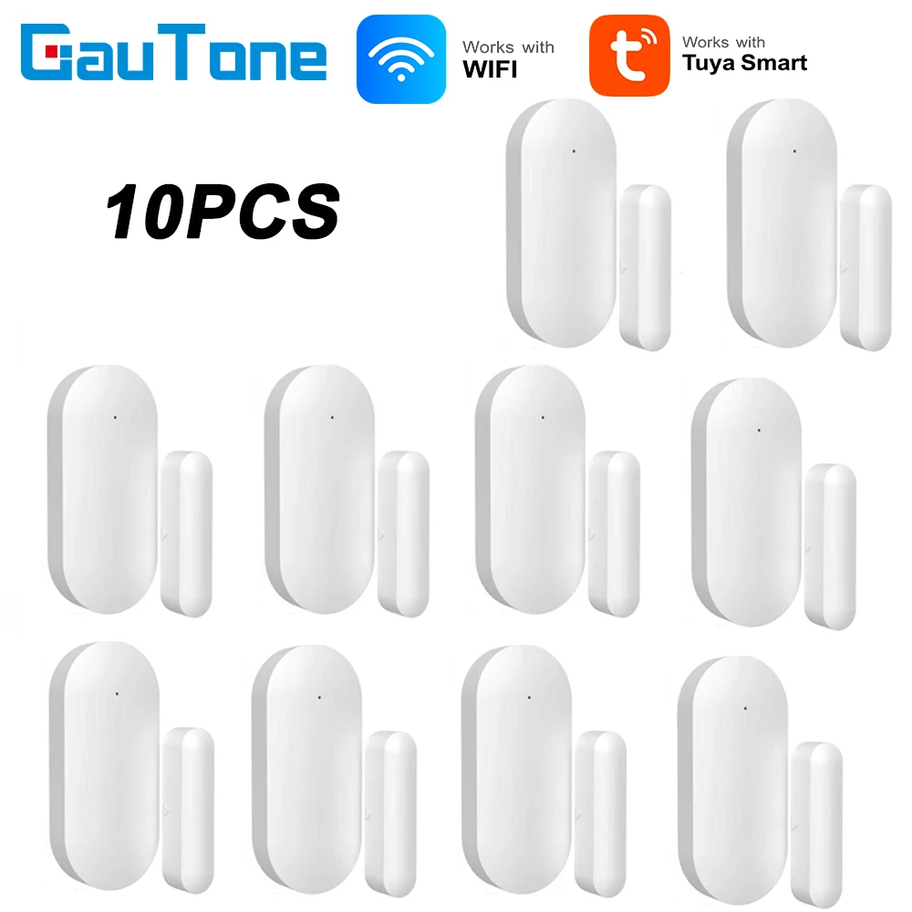 

Zigbee/WIFI Tuya Smart Home Door Sensor Alarm Security System Smart Life App Control Window Contact
