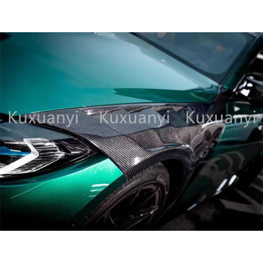 

Used for the Modification of for BMW G80 M3 G82 M4 Sedan Front Side Vent Mudguard with Dry Carbon Fiber Fender