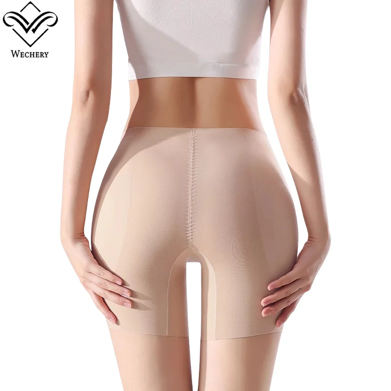 Wechery Women's Underwear Slimming Body Shaper Abdominal Reducing Shapewear Hip Pads Butt Enhancer Panties