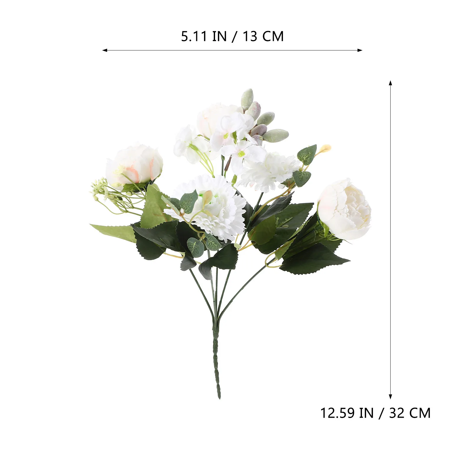 

Faux Berry Bouquet Artificial Flower Decor Realistic Home Party Hydrangea Flower Decor For Indoor Outdoor