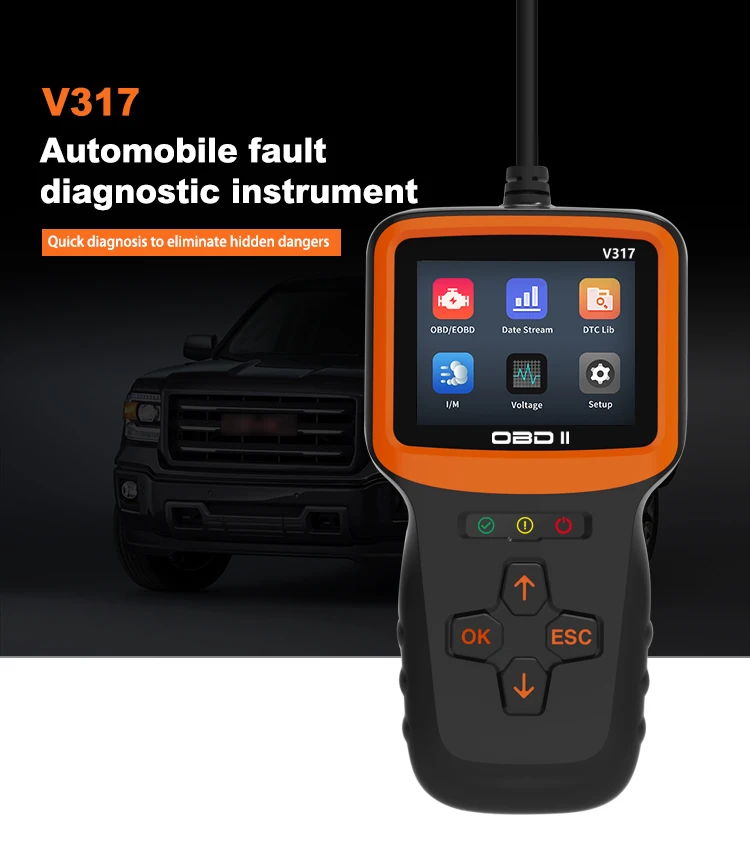 Universele Auto OBD2 Scanner Leverancier Kleurenscherm Elm327 Auto Diagnostisch Hulpmiddel Code Reader