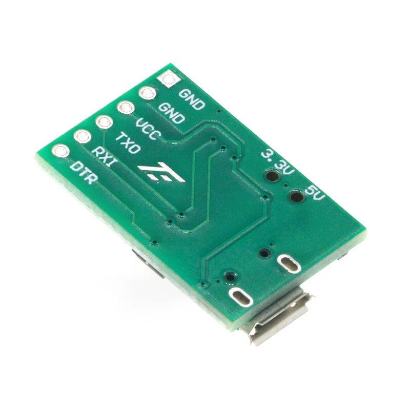 1Pcs USB to TTL converter Micro UART module CH340G CH340 3.3V 5V switch for downloader pro mini