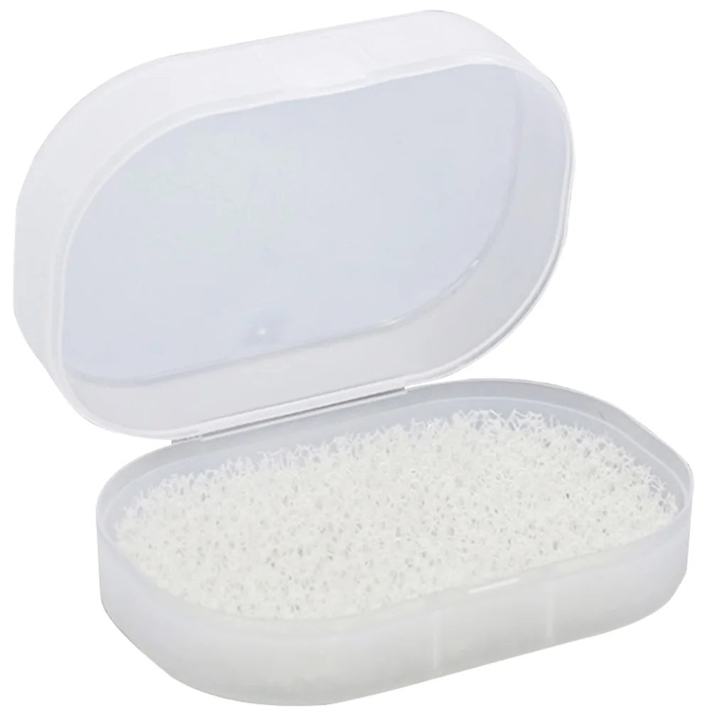 

Drain Soap Dish Portable Holder Lightweight Leak Proof Bathroom Kitchen Shower Travel Box Container Practical Storage