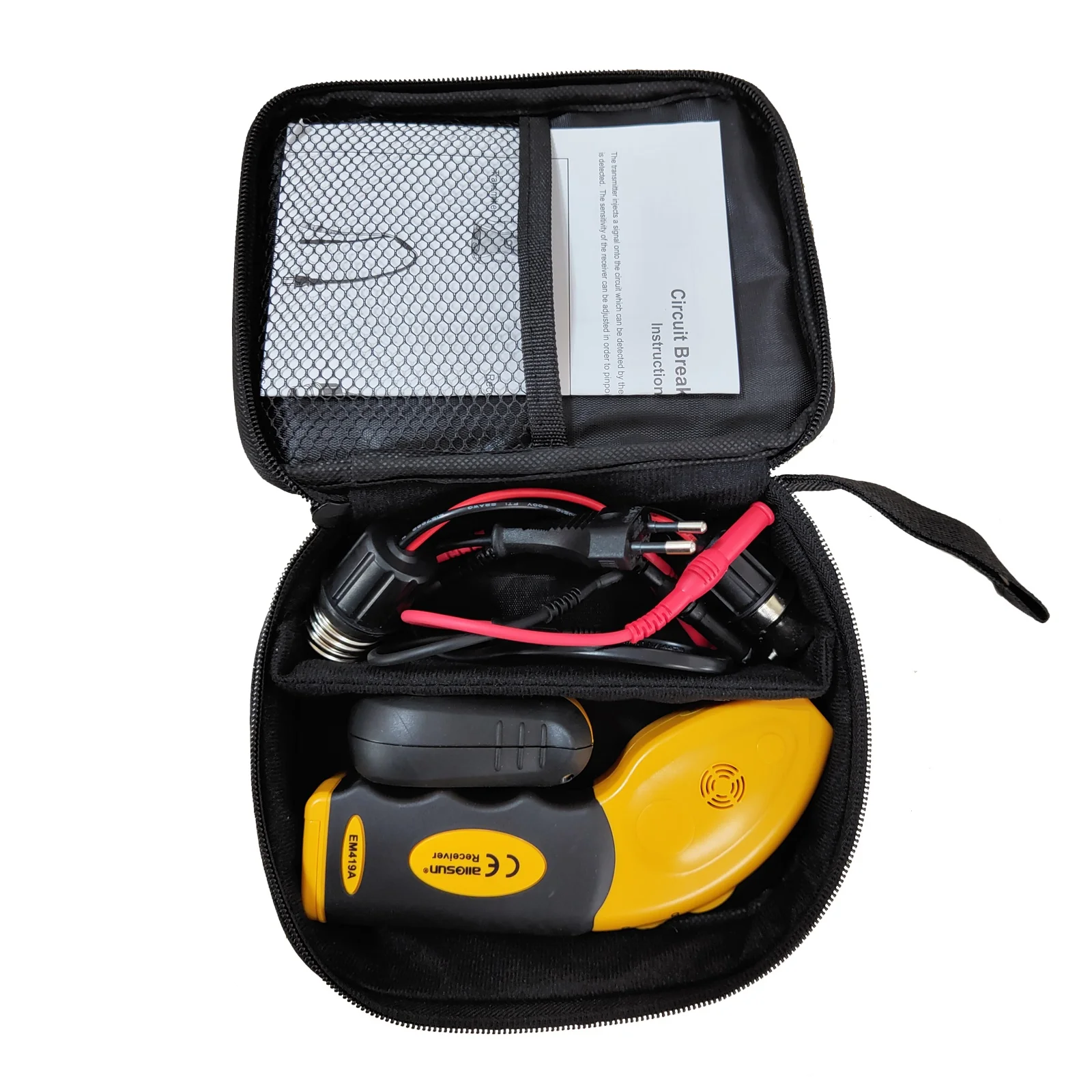 Imagem -06 - Transmissor de Disjuntor All-sun Em419a Mais um Receptor 100120v 200240v Sensor de Tensão sem Contato 5060hz