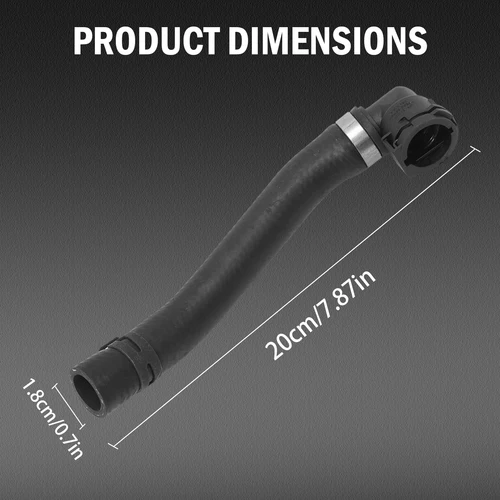 Imagen 2 del producto 11537645832 Turbo refrigerante y manguera de tanque de expansión 11537600674 para modelos MINI R55 R56 R57 R58 R60 R61 JCW Clubman Cooper S