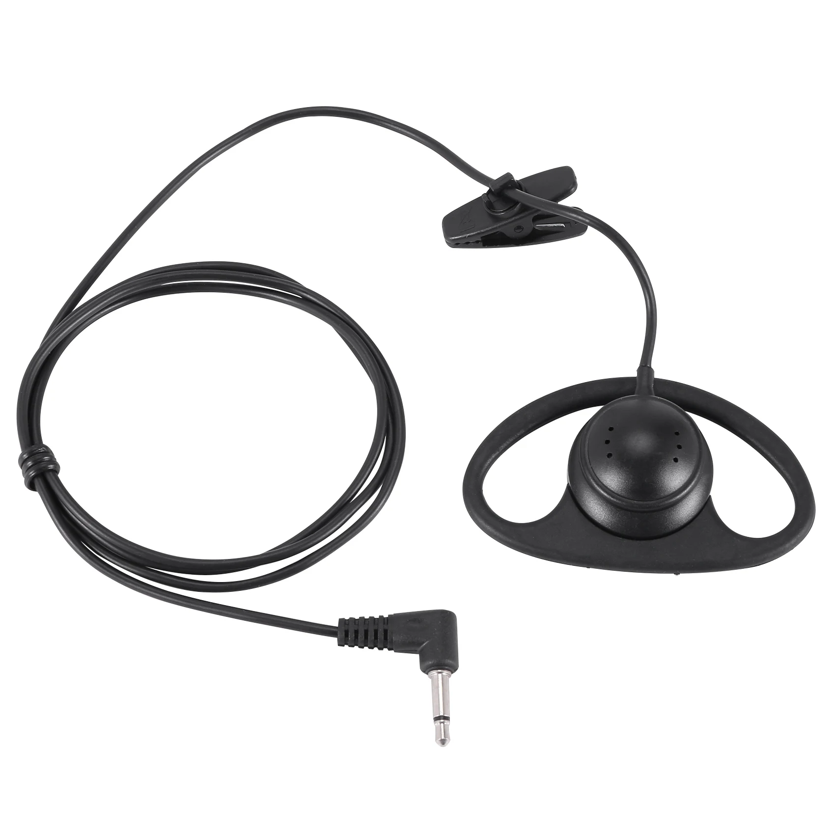 Mono Kopfhörer Kopfhörer Headset Kopfhörer Dual Channel 3,5mm Buchse für Laptop PC Skype Voip icq