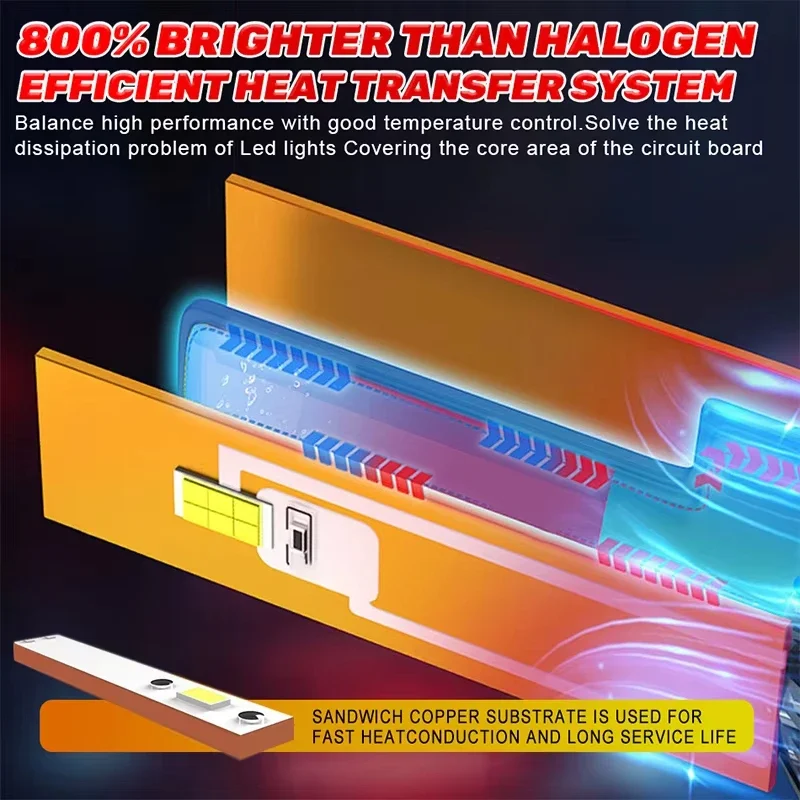 4500 واط H1 H4 H7 LED Canbus H8 H11 9005 HB3 9006 HB4 9012 Hir2 Led لمبة 5570 CSP مجموعة السيارات 12 فولت توربو الضباب مصباح 24 فولت جديد