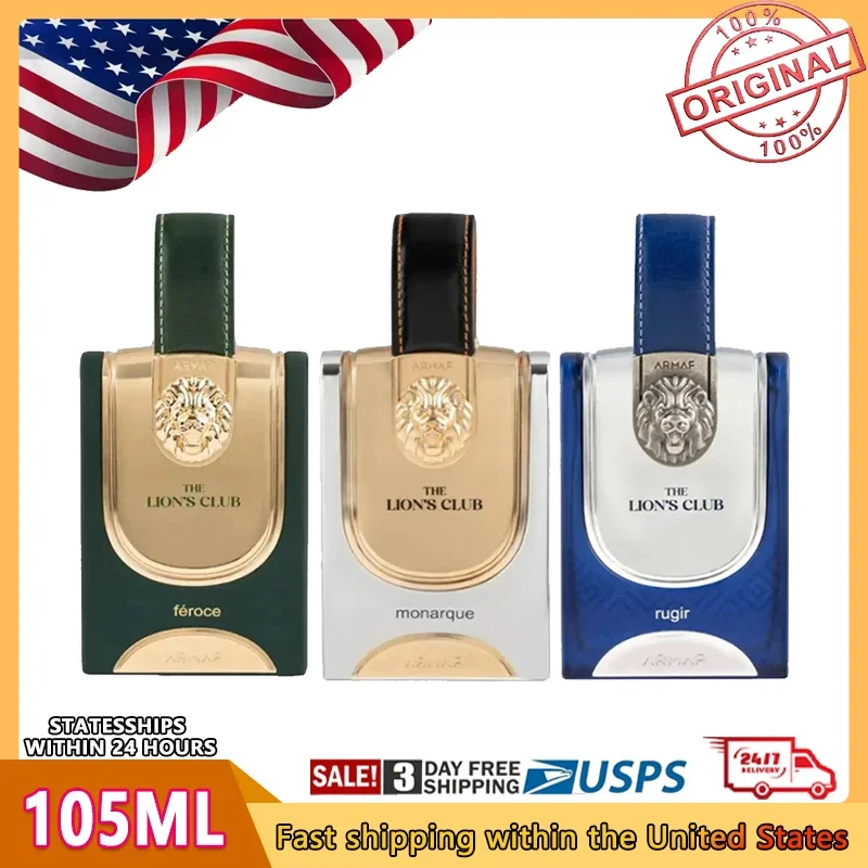 

105 мл парфюм Feroce Monarque Armaf The Lion's Club Rugir для мужчин, парфюмерный спрей, стойкий восточный цветочный аромат