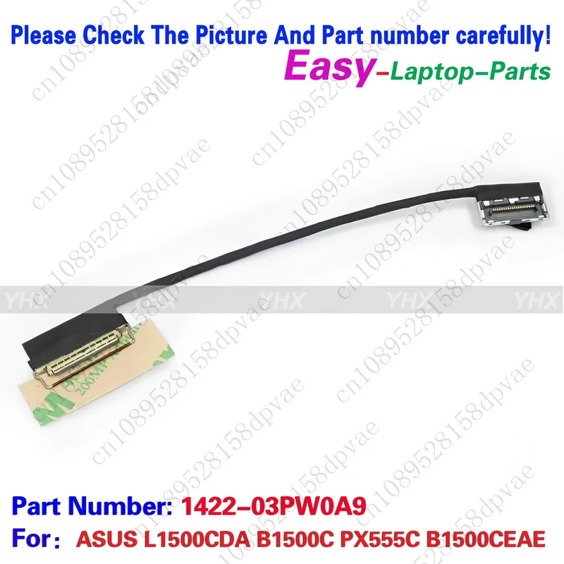 

GYX New For ASUS L1500CDA B1500C PX555C B1500CEAE EDP CABLE 30PIN 1422-03PW0A9.