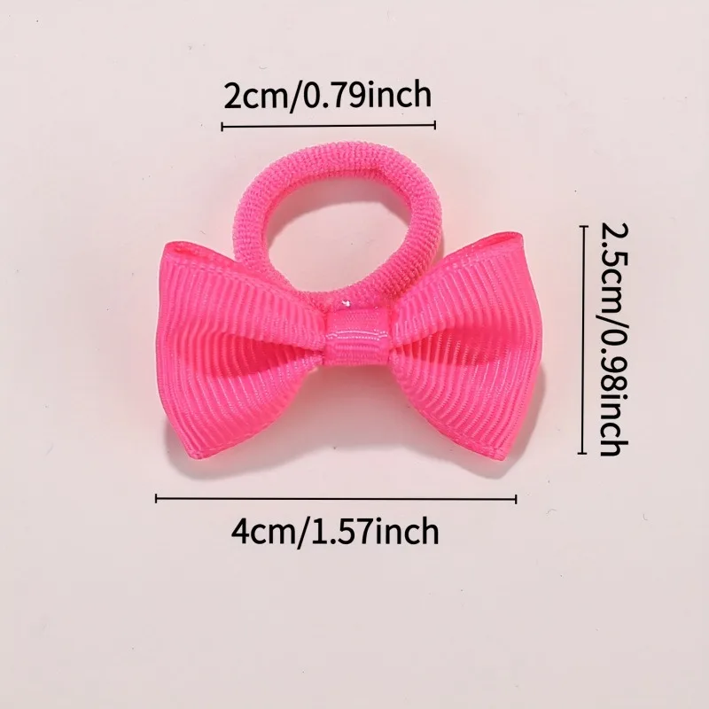 10/20/30/40 قطعة ربطات شعر مرنة مضادة للانزلاق على شكل فيونكة لطيفة | مناسبة لجميع المناسبات: تصوير احتفالي، إكسسوارات شعر ناعمة ممتعة #5