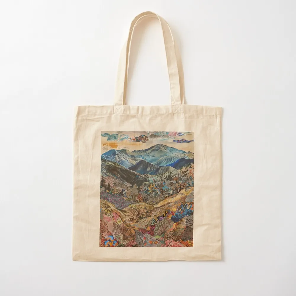

Blue Ridge Mountain Batik Dreams Tote Bag