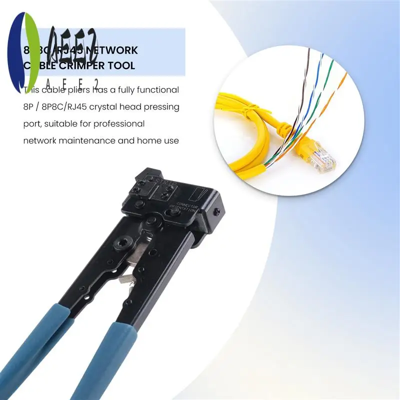 

AEE2-для RJ45 8P8C 8P LAN Ethernet сетевой кабель щипцы для обжима шнура инструмент