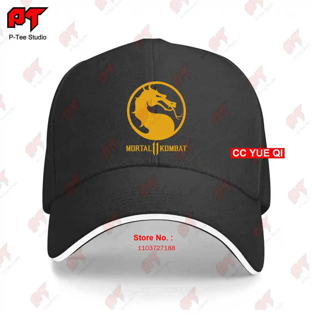 Ortal Kombat Xi Dragon Logo Baseball Caps Truck Cap 6052