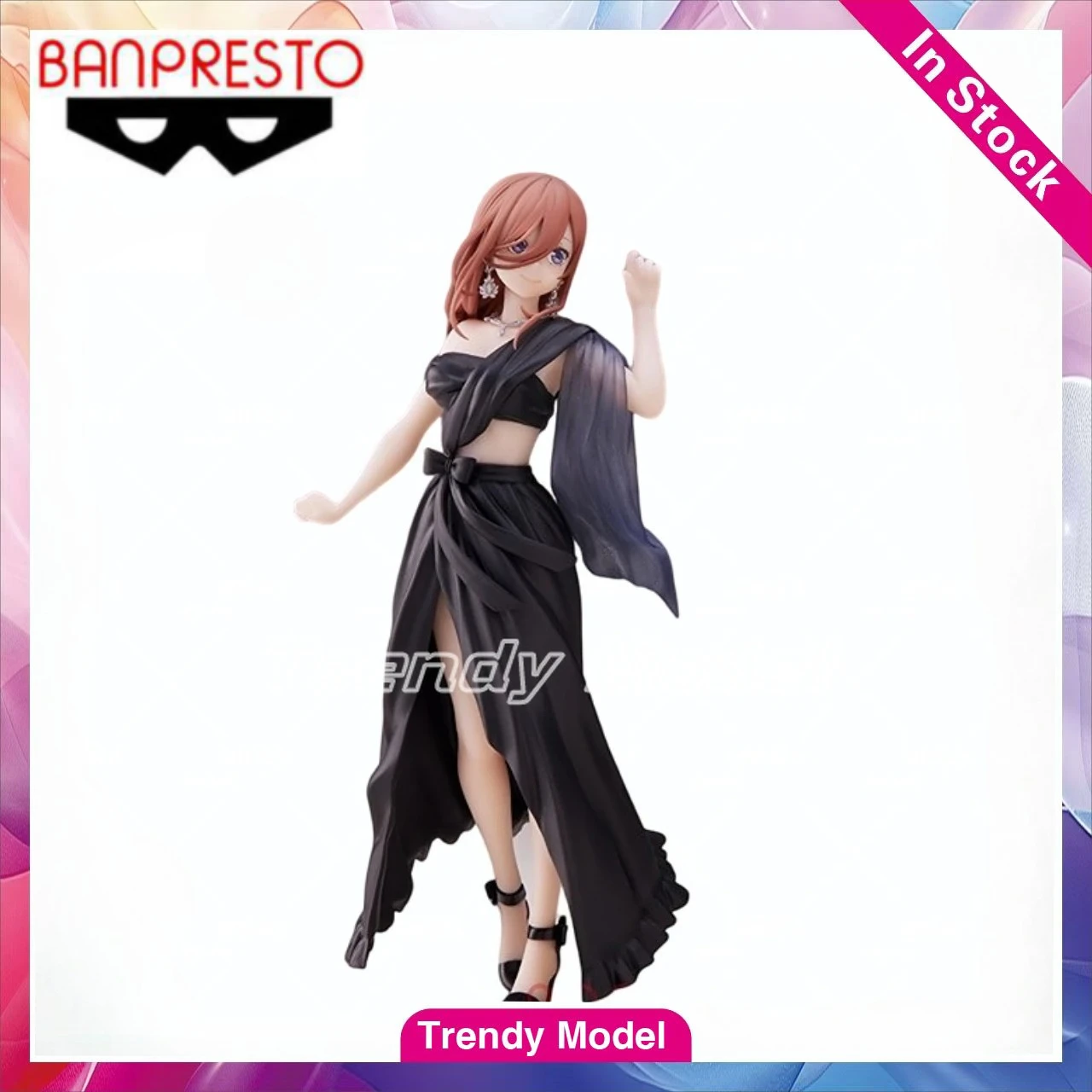 

【TM】In Stock BANPRESTO Kyunties The Quintessential Quintuplets Nakano Miku Figures Model Toy Gift Collection Ornament