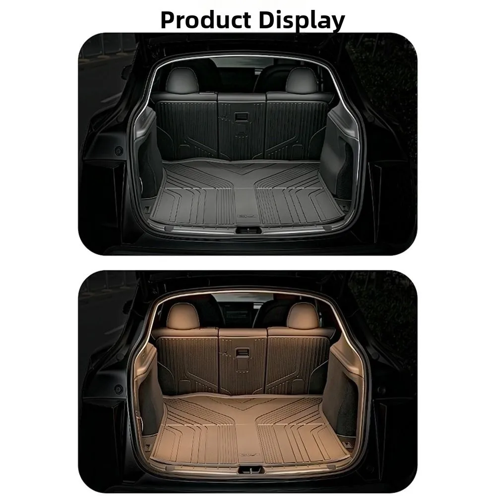 Dual Color Switchable Car Trunk LED Light IP67 Waterproof Silicone Strip Car Atmosphere Strip for Tesla Model Y YL Juniper