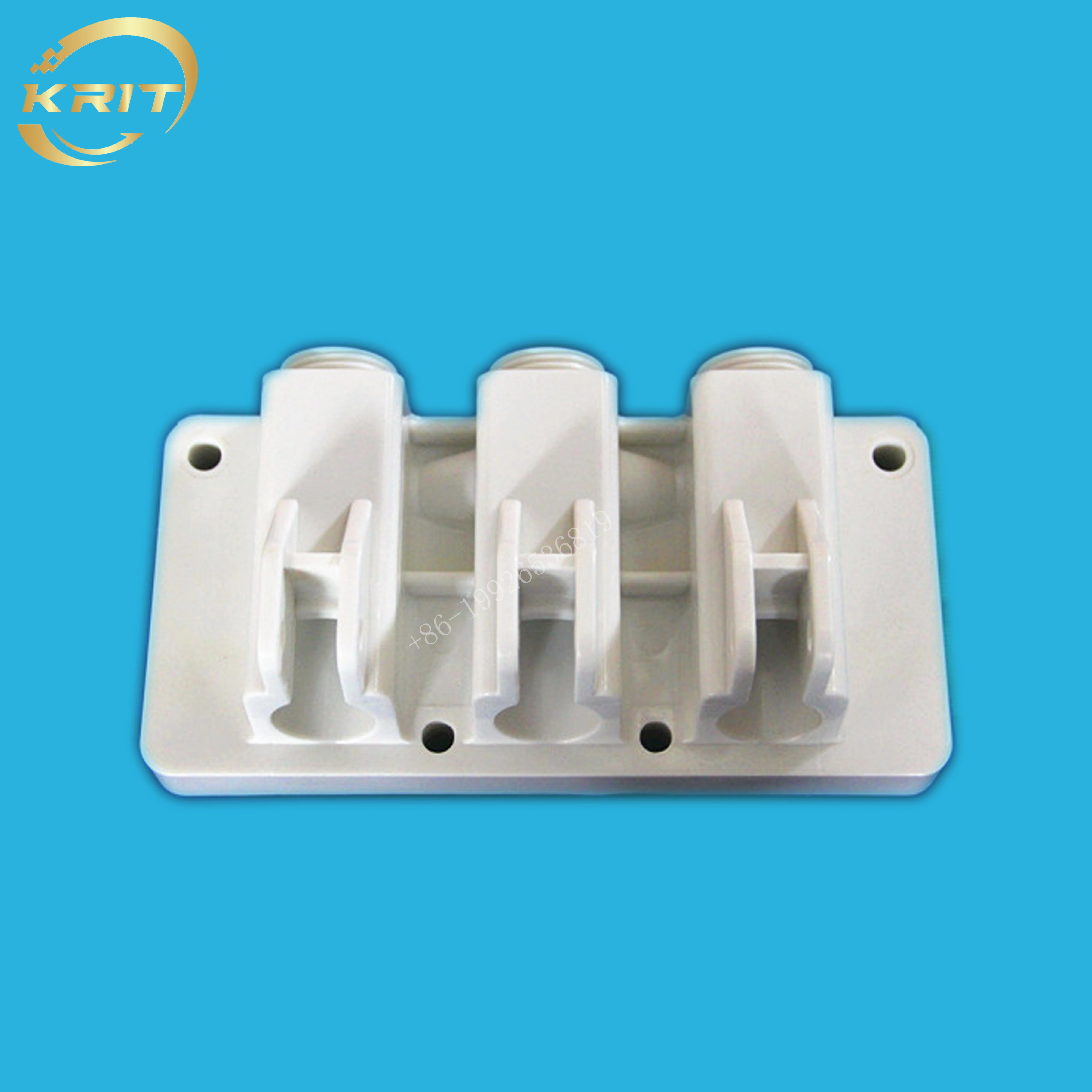 1 PC Front Panel White Color Discharge Block Spare Parts For Soft Serve Ice Cream Makers Without Other Accessories