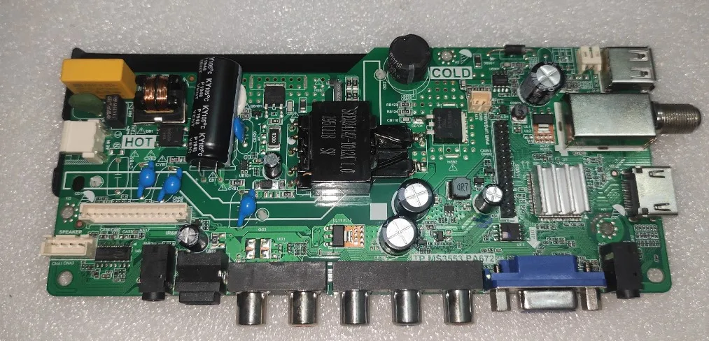

TP.MS3553.PA672 LED TV three in one motherboard, tested well, physical photo