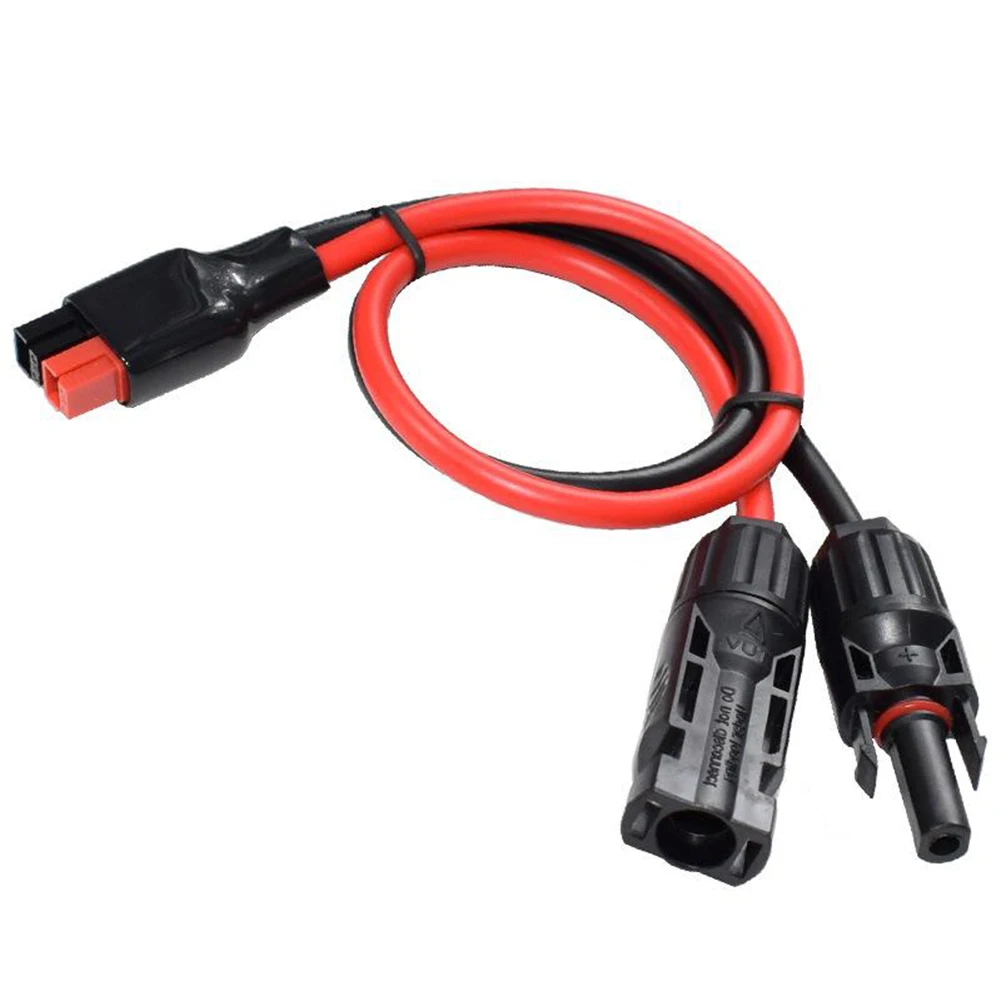 Anders On Plug To Solar Panel Cable Wiring Adapter Connector 35cm 45A 10AWG Waterproof Single Cores Power Supply Connector
