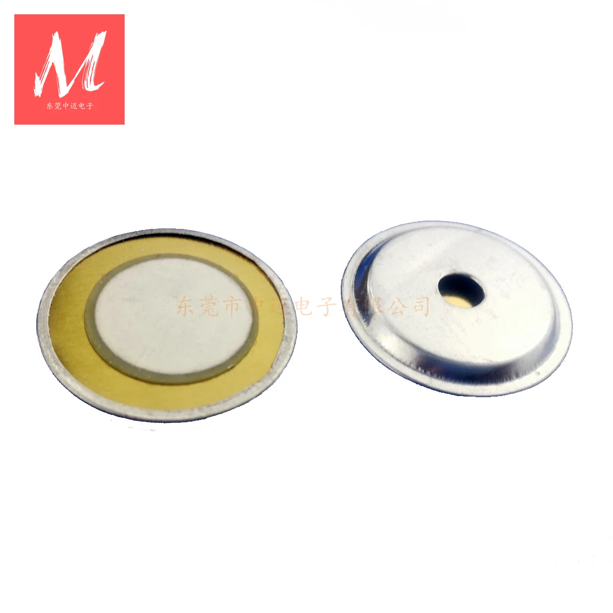 20mm piezo element with aluminium case speaker for gift card