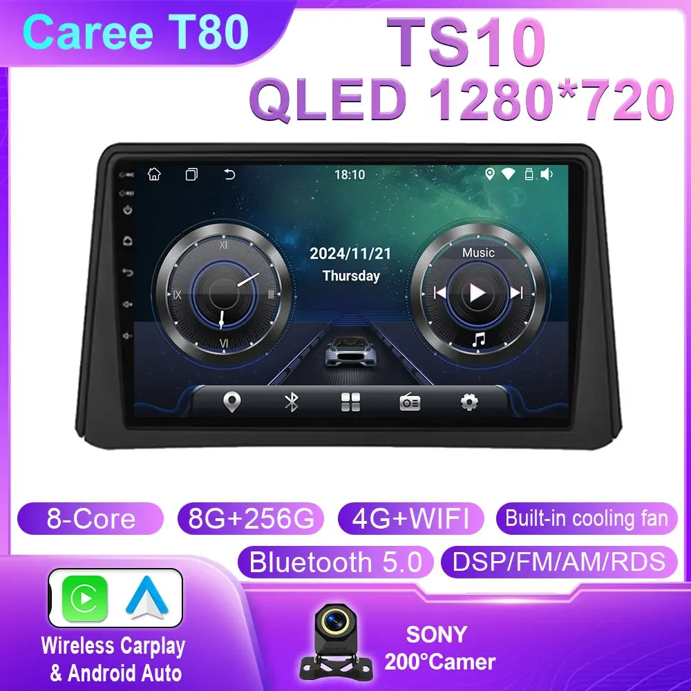 Android Auto Voor Opel Vauxhall Mokka 2012-2016 Voor Buick Encore 2013-2019 Auto Radio Multimedia Speler camera Navigatie WIFI