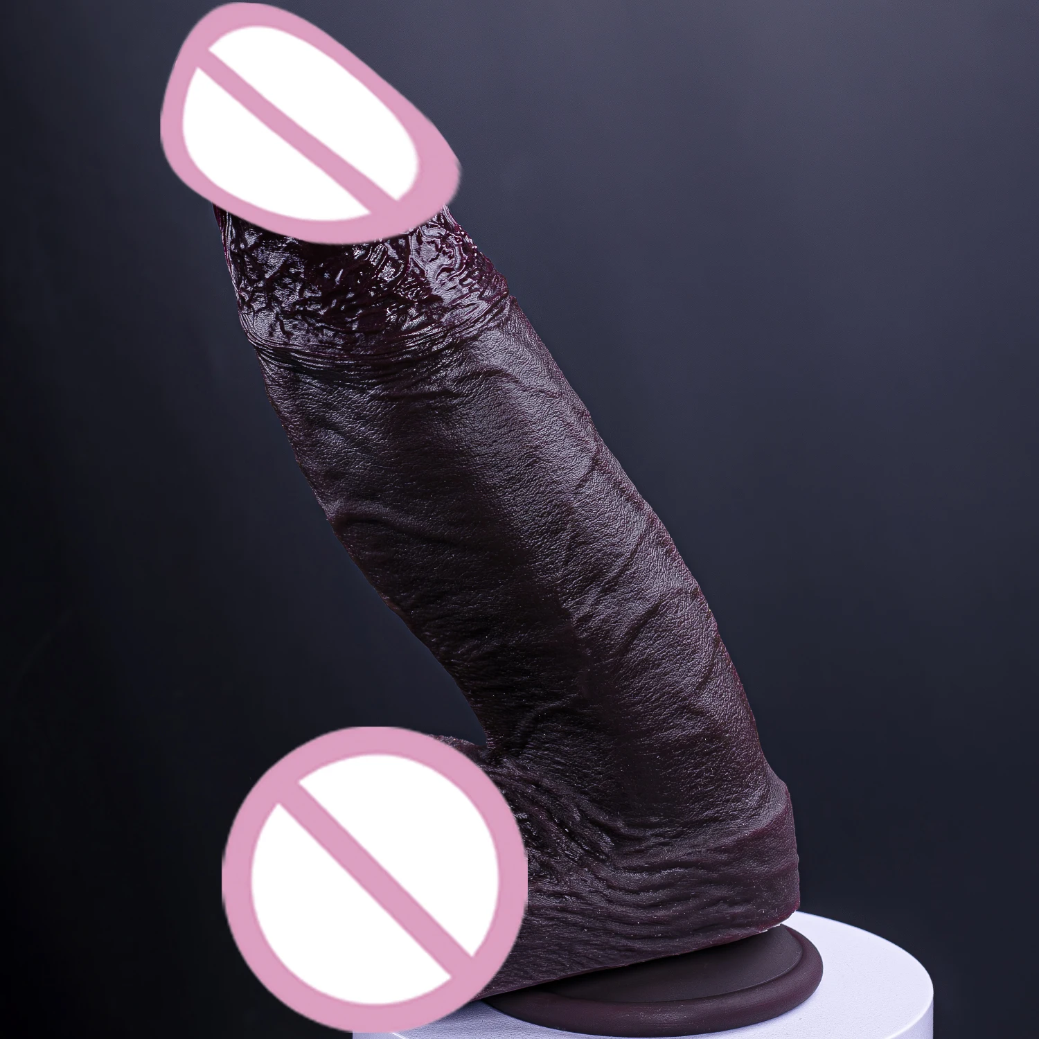 Soft Huge Dildo Skin Feeling Realistic Penis Female Masturbation Anal Sex Toys Silicone Suction Cup Adult For Women Men Big Dick view 6