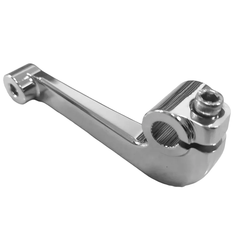 A80X-Chrome Mid Control Shift Lever Shifter W/ Pedal Mid Control Shift Lever Shifter Lever Shifter Pedal