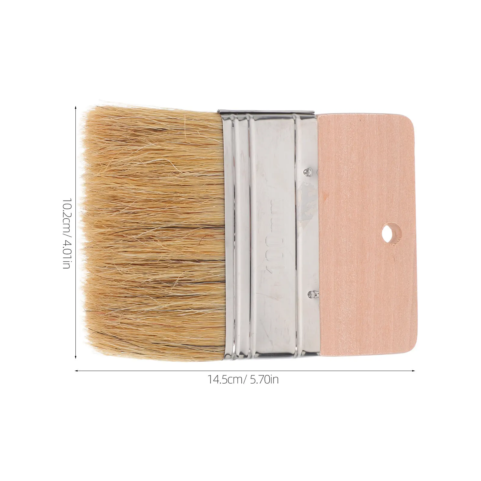 Pig Bristle Painting Brush Sand Remover Beach Accessories Must Have Wall Furniture Cleaning Art Oil Paint Wood Handle Fatigue