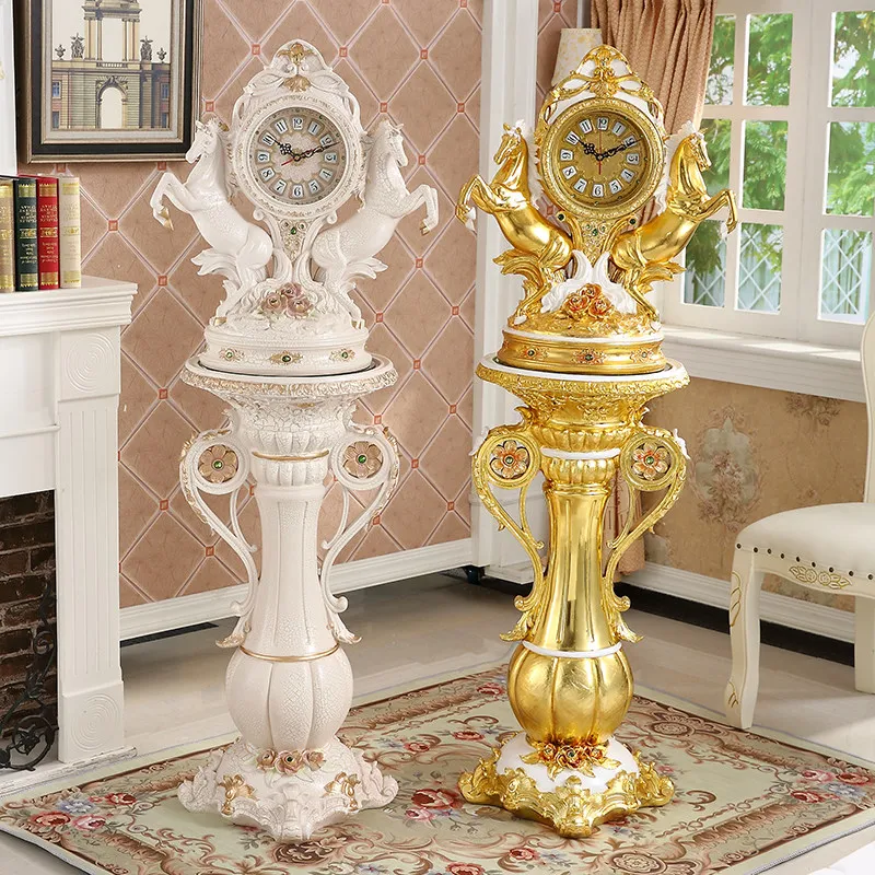 Vertical living room clock ornament Ma Bie decorative pendulum clock