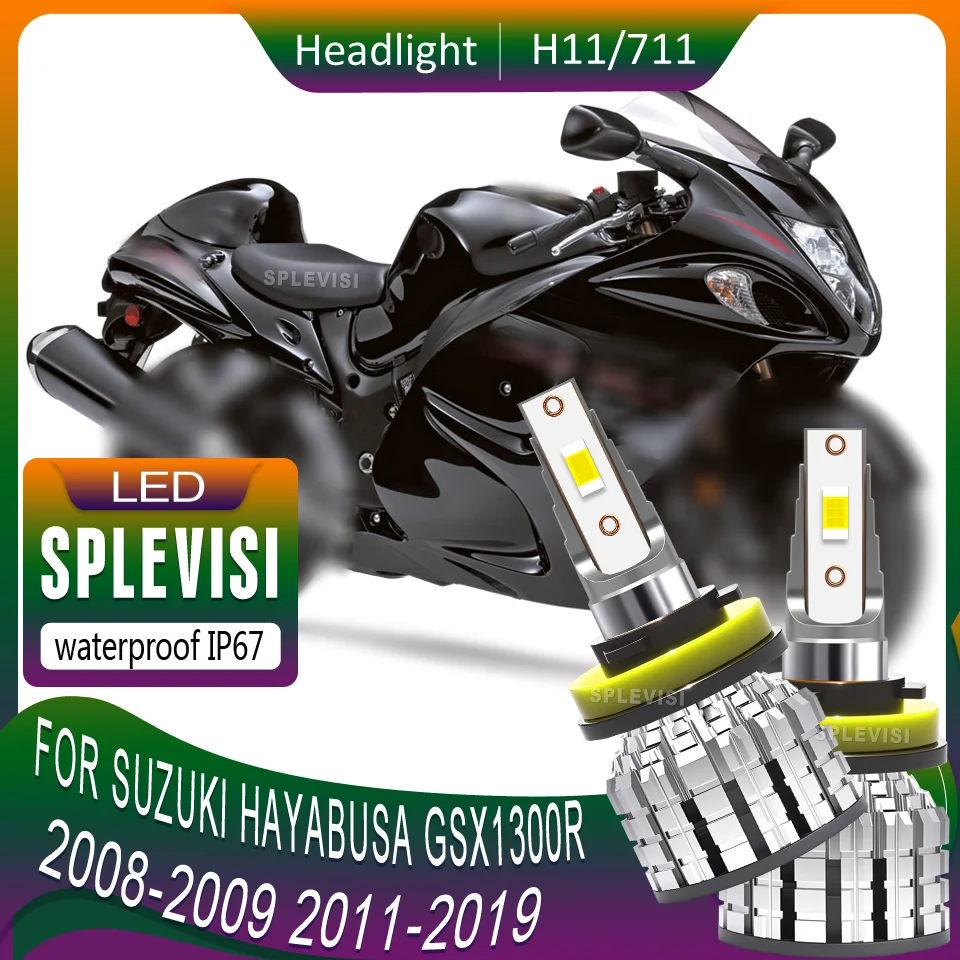 

Long-Lasting 60000 Hours LED High-Performance Plug & Play motorcycle Headlight For Suzuki Hayabusa GSX1300R 2008-2009 2011-2019