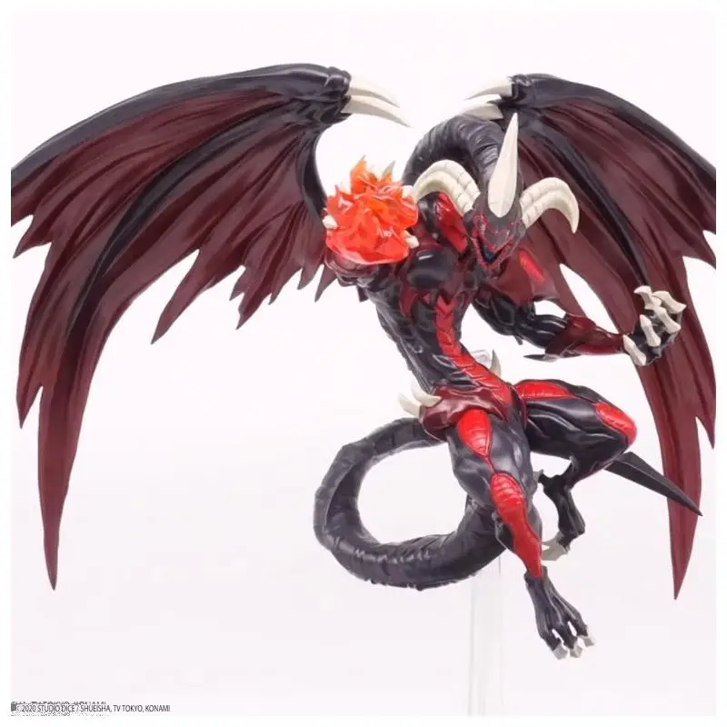 Em estoque genuíno yu gi oh duelo monstros dragão vermelho archfiend novo e fechado anime figura modelo coletor ornamento brinquedo presente