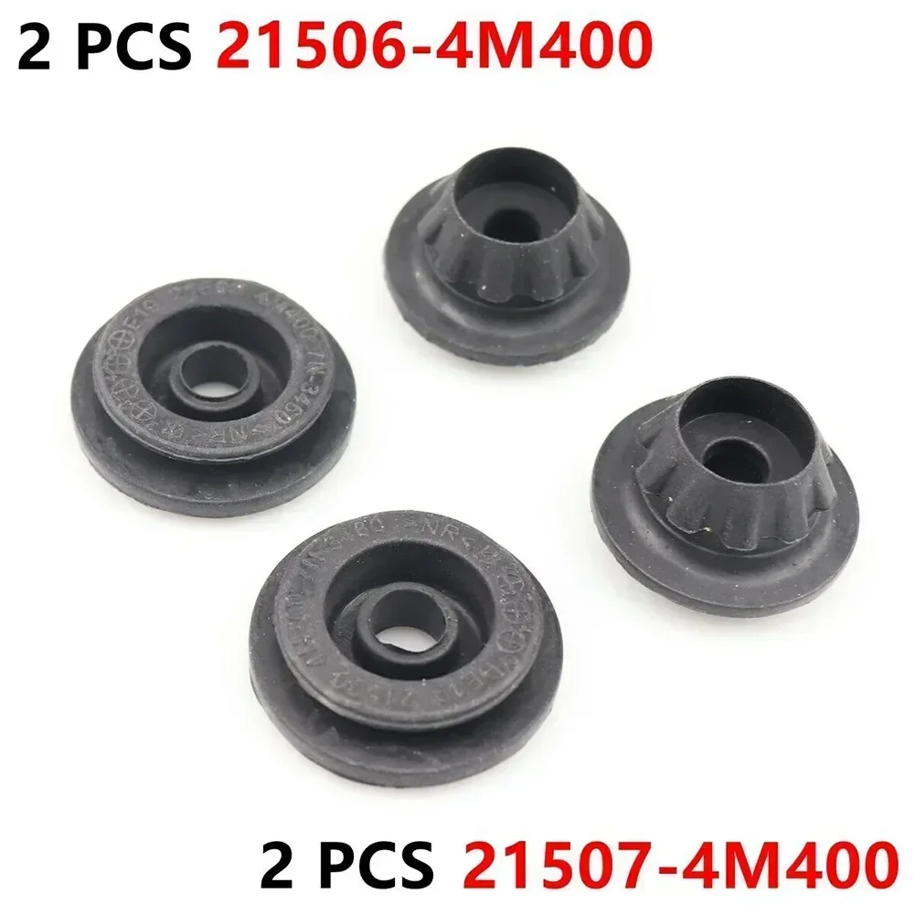 4Pcs Radiator Mount Bushing Upper For Nissan For Infiniti 21506-4M400 21507-4M400 Cooling System Parts