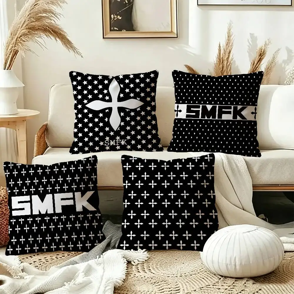 Fashion SMFK Pillow Cover for Bedroom Room and Living Room Sofa Decorative Cushion Cover