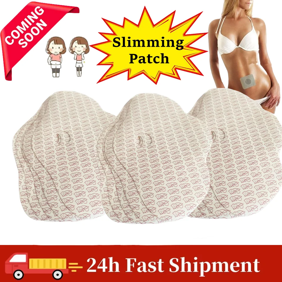 Belly Slim Patch Abdomen Slimming Fat Burning Navel Stick Weight Loss Slimer Tool Wonder Hot Quick Slimming Patch 3 Bags