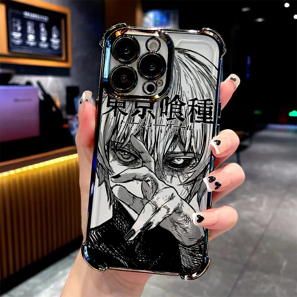 Anime Tokyo Ghoul Plating Phone Case For iPhone 17 Air 16 e 15 14 13 12 11 Pro Max Plus Mini SE 2020 2022 Anti-Fall Airabag - AliExpress 202192403 Anime Tokyo Ghoul Plating Phone Case For iPhone 17 Air 16 e 15 14 13 12 11 Pro Max Plus Mini SE 2020 2022 Anti-Fall Airabag - AliExpress 202192403