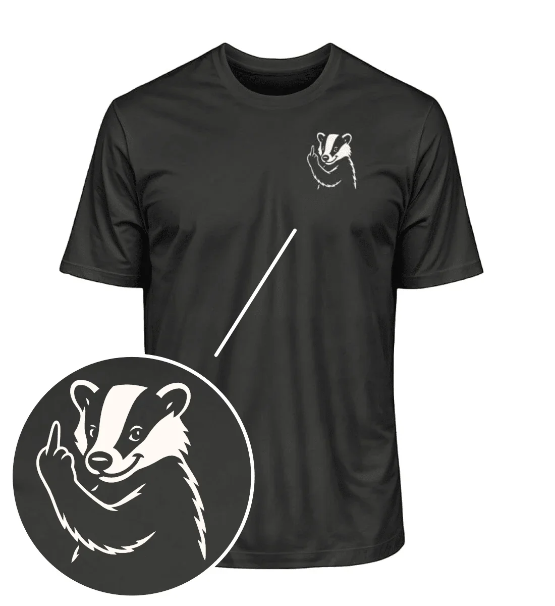 

Frechdachs Graphic Printing Summer Luxury Brand Cotton Men's and Women's T-Shirts Short Sleeves Street Fashion Clothing