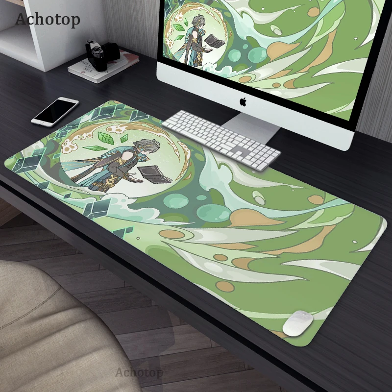 

Genshin Impact HD Print Mouse Pad Gaming Laptop Game Mouse Mat Mousepad коврик для мыши Desk 900x400mm Mat Speed Keyboard Pads