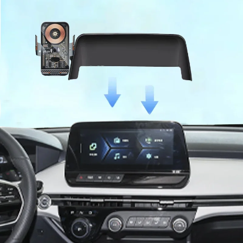 

Car Phone Holder For Bestune E05 NAT 2021 2022 2023 2024 Navigation GPS Screen Fixed Mobile Phone Stand Mounts Auto Accessories