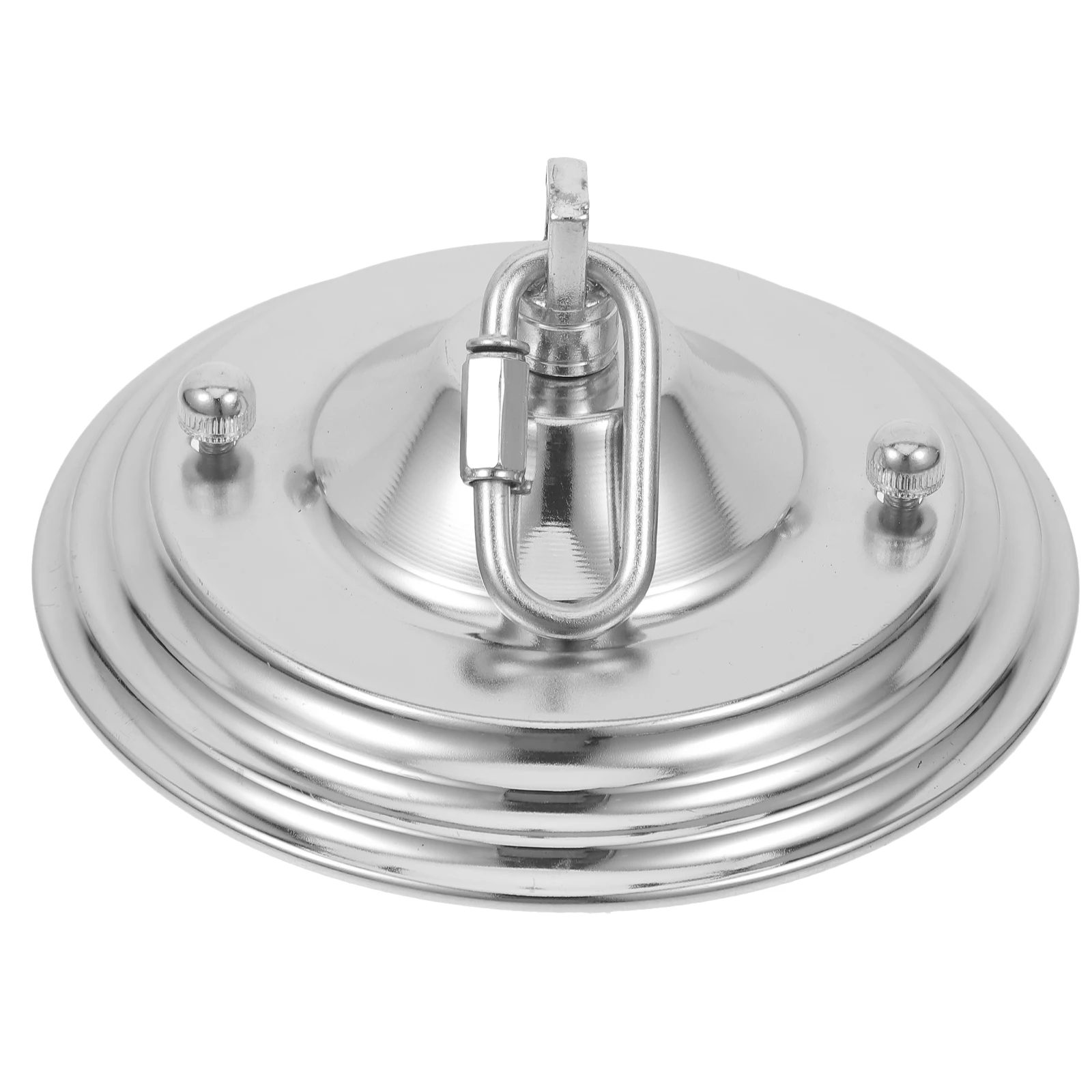 

Metal Plate Ceiling Light Cover Pendant Lamp Canopy Mount Bracket Chrome 140 Layers Bucket Hook Hardware For Fixture