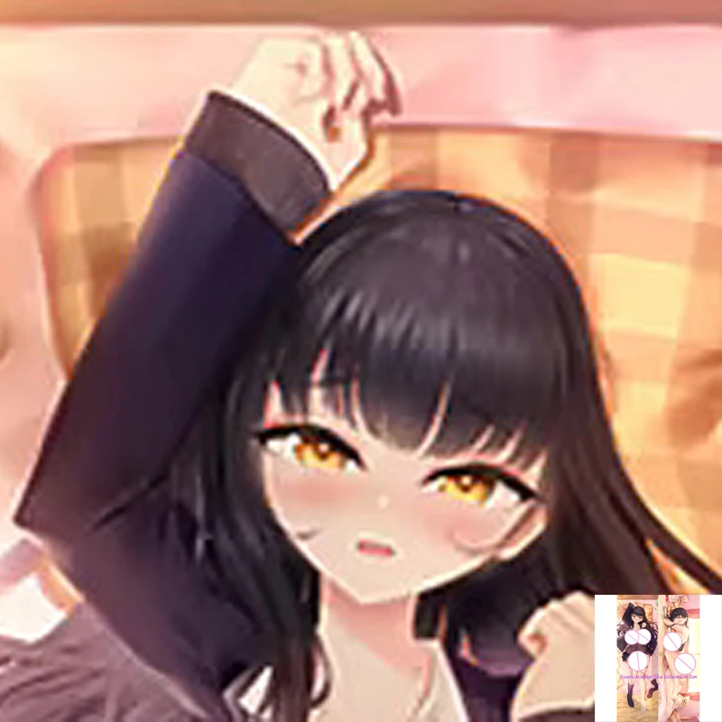 

Anime Dakimakura Pillow Case Anna Yamada Sexy and Busty Beautiful Girl Double-Sided Halloween Decoration