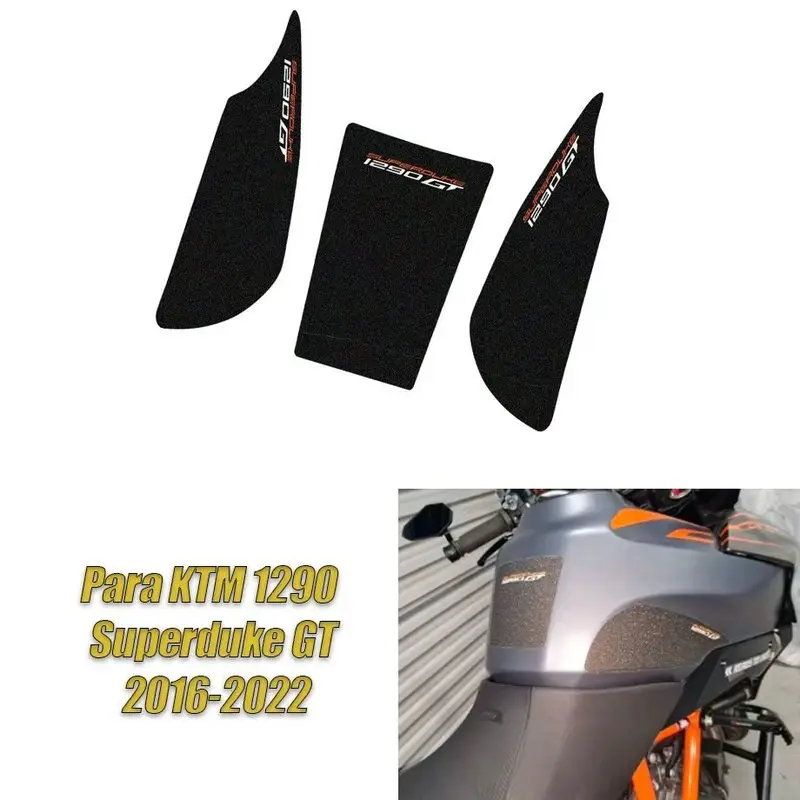 For KTM 1290 Superduke GT 2016-2022 Motorcycle Tank Side Traction Pad, Gas Fuel , Knee Protector