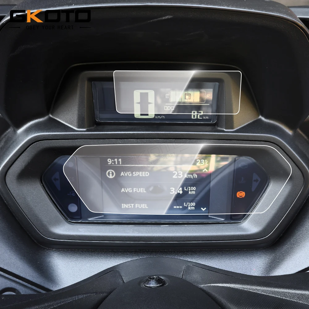 

For YAMAHA XMAX 300 XMAX300 2023 2024 ( No 2025)Motorcycle Cluster Scratch Film Screen Protector Dashboard Instrument Protection