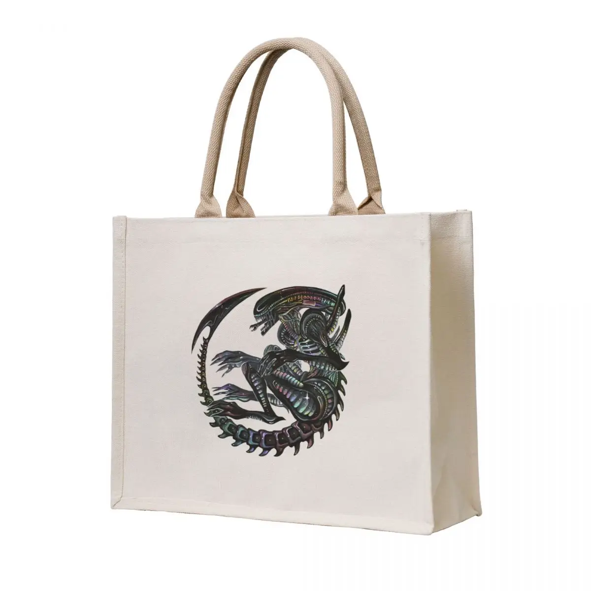

Dark Alien Tote Bag Women's handbag tote bag custom woman shopping bag