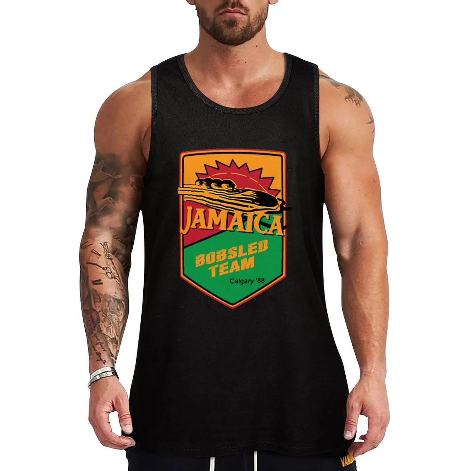 Jamaican Bobsled Team Cool Runnings Classic Tank Top Men's fitness t-shirt Men's sleeveless t-shirt