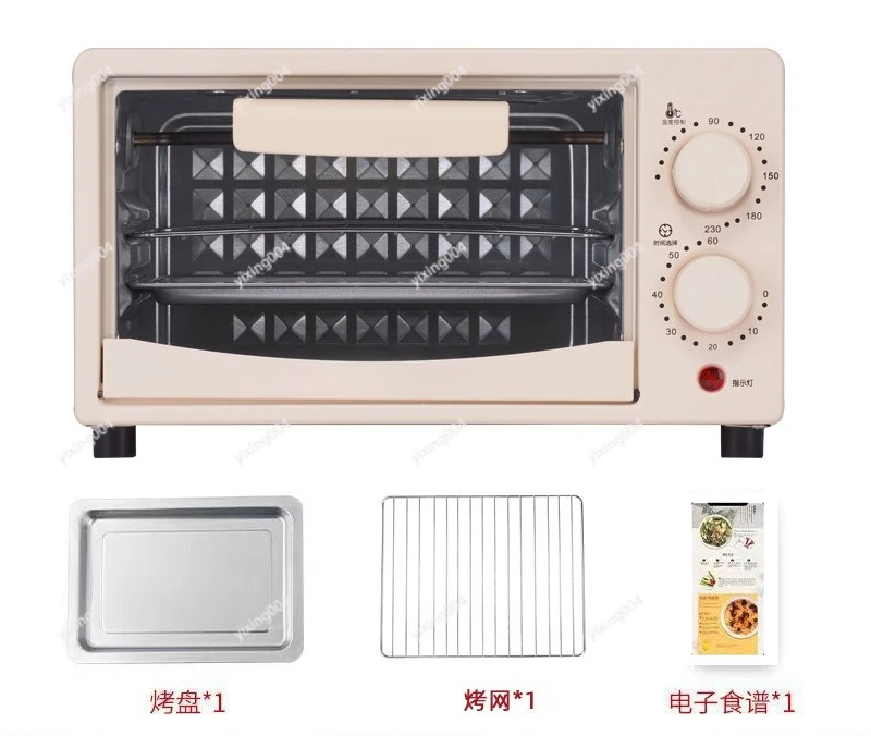 12L Vertical Electric Oven, Multifunctional Home Kitchen Baking Oven