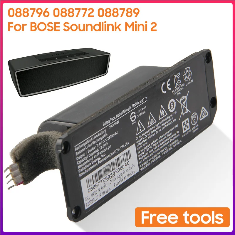 

Original Battery 088789 088796 088772 For BOSE Soundlink Mini 2 II Authentic Battery 2230mAh