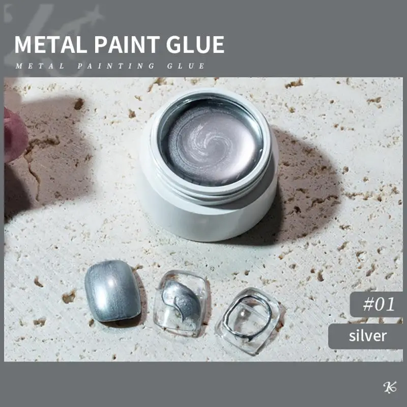 Metall linie Nagellack Gel Glitter Ver nissen glänzende Top Base Coat Voor Nagels Set Semi Permanente Voor Maniküre Nail Art tslm1